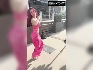 Redhead Zoey Di Giacomo Is All Set To Give A Oral