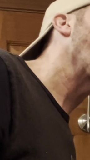 Buddy Gives a Blowjob While Daddy Smokes