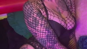 Goth Girlfriend Plays With Toys: dildo riding & teasing undress with dirty talk