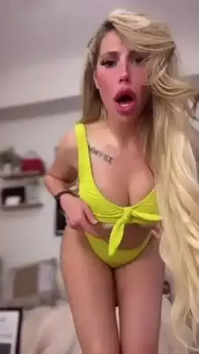 Sexy Wife catches you watching from the window— so she gives you a show… What do you do?