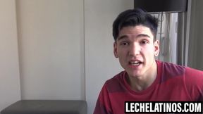 LecheLatinos.com - My boyfriend Tommy's fat cock undressed for me
