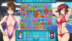 Huniepop 2 - Double Date - Part 9 Pussy Creampie by Loveskysan