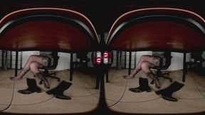 Confident Office Diva Commands Attention with Her Seductive Feet - 4K