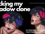 Fucking my Shadow Clone || NSFW Audio and Moaning ASMR Self-Fuck