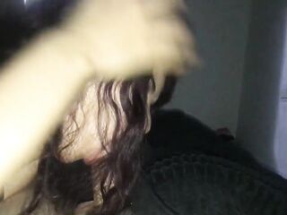 Stepsister likes having a large wang in her throat