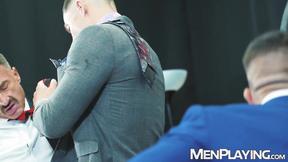 ”Dani Robles & Denis Vega breed with Ross Hurston & Ruslan Angelo”