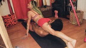 Temptress Tiny Tests Her Strength