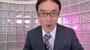 This TV host knows how to manipulate young Asian models