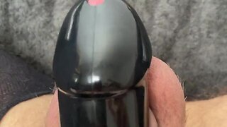 fps bdsm chastity cage sounding & electro shocking cheating cumshot