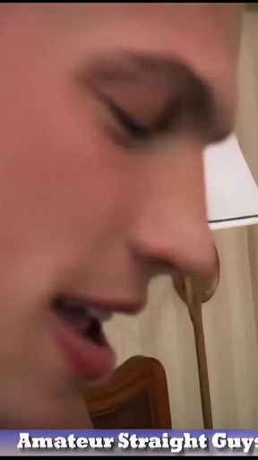 Captivating moment from &quot;Weekend in Vegas - 3 Boys in a Bed (Audio Fixed) - Straight Guys Bryan, Cypher and Trevor&quot;