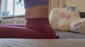 Giantess Girlfriend Accidentally Sits on Her Tiny BF