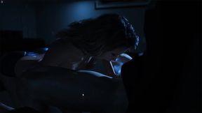 MILF Landlady Sucking Huge Cock and Cum Inside Mouth