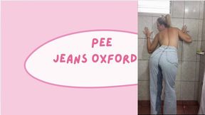 pee in jeans oxford