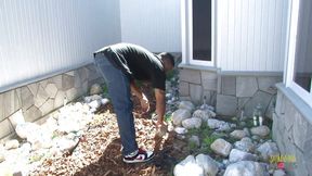 Busty Blonde Kelli Staxxx spreads her legs for black cock licking and fucking