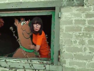 Velma went to solve the mystery with Scooby Doo
