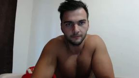 Hot Stud Jerking Off and Fingering His Ass