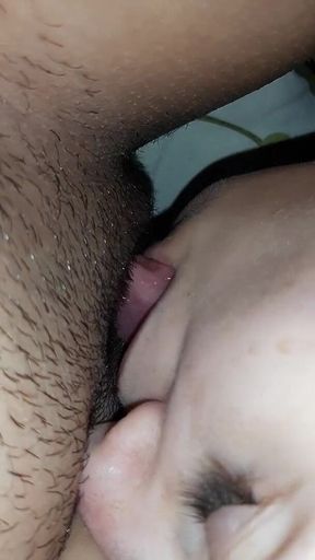 My Neighbor Quickly Licked My Pussy in the Kitchen so That Her Husband Wouldn't Catch Us