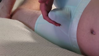 Lazily Flexing my Bulging Growing Throbbing Hard Cock