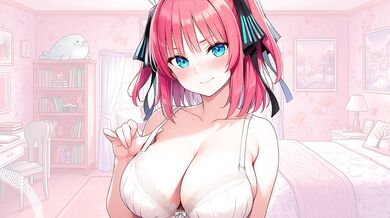 Ichika and Itsuki nakano Quintillizas Hentai JOI anime boobs instructions dont cum game miku manga