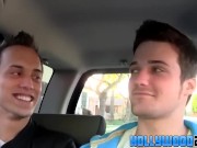 Gay jocks fool around and do interviews