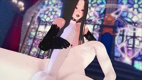 Demon Princess Sucks Cock - Twisted World #3 Animated Porn Game