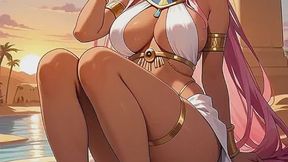 Ethereal Egyptian Goddess Worship