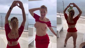 5 eme jour a ibiza malheureusement vers 16h il tombait des cordes, ...