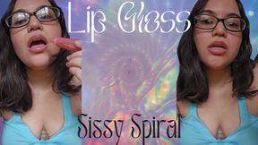 Lip Gloss Sissy Melt - Mesmerized by Shiny, Glossy Lips into Becoming a Pussy Free Loser (Mobile)