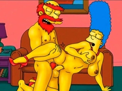 Marge Simpson real wife cheating