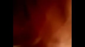 Mums work friend Carol getting wet for me