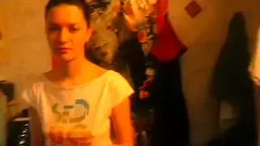 Shackled sex bondman bonks amoral goddess