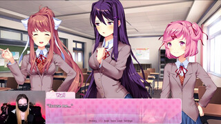 Doki Doki Literature Club! pt. 13 Writing a Festival poem. What’s wrong with Sayori? and Monika?