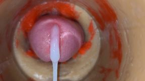 Sperm overdose in a hairy pussy from internal cams 4k