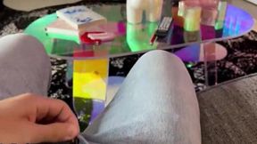 Getting down and dirty with my GF's smoking hot sis &mdash;  just playing the tip