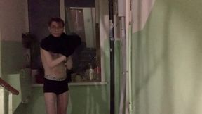 Undress and climb the lift