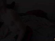 Kinky daddy Richard Lennox uses anal beads on his tight ass