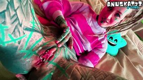 i got my first time pussy piercing and fuck by tattooed dick