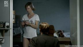 ”Sensual Sandra Huller getting nude on film”