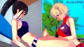 Chisato Takinas Busty Shemale Romance Leads to Hot Creampie Sex