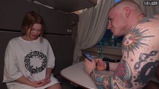 I was seduced by a friend on the train