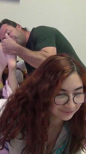 Alexis Ortiz Foot Job Explosion Featuring Alexis Ortiz