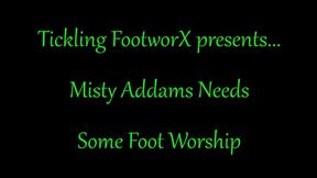 Misty Addams Needs Some Foot Worship