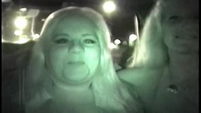 Blonde MILF Sucks Glory Hole Cock and Shows Dripping Cum Ass