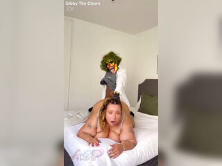 Peachie Garcia Loving Every Second Of The Wicked Clown Giving it Admirable To HER!