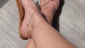 Quick Flip Flop Tap n Dangle JOI POV