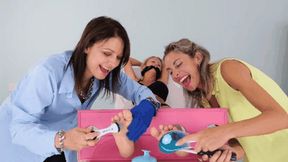 Tickle Interrogation: Spy training