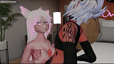 Hot Stepmom turns her Stepson into a cute Femboy then seduces and fucks him - VRChat ERP Preview