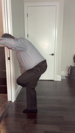 Stepdaddy Comes Home in a Suit