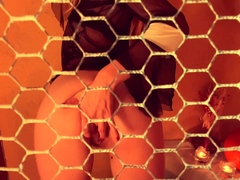 Amateur striptease and Solo masturbation