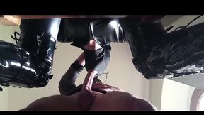 nylon hood fetish milf blowjob compilation